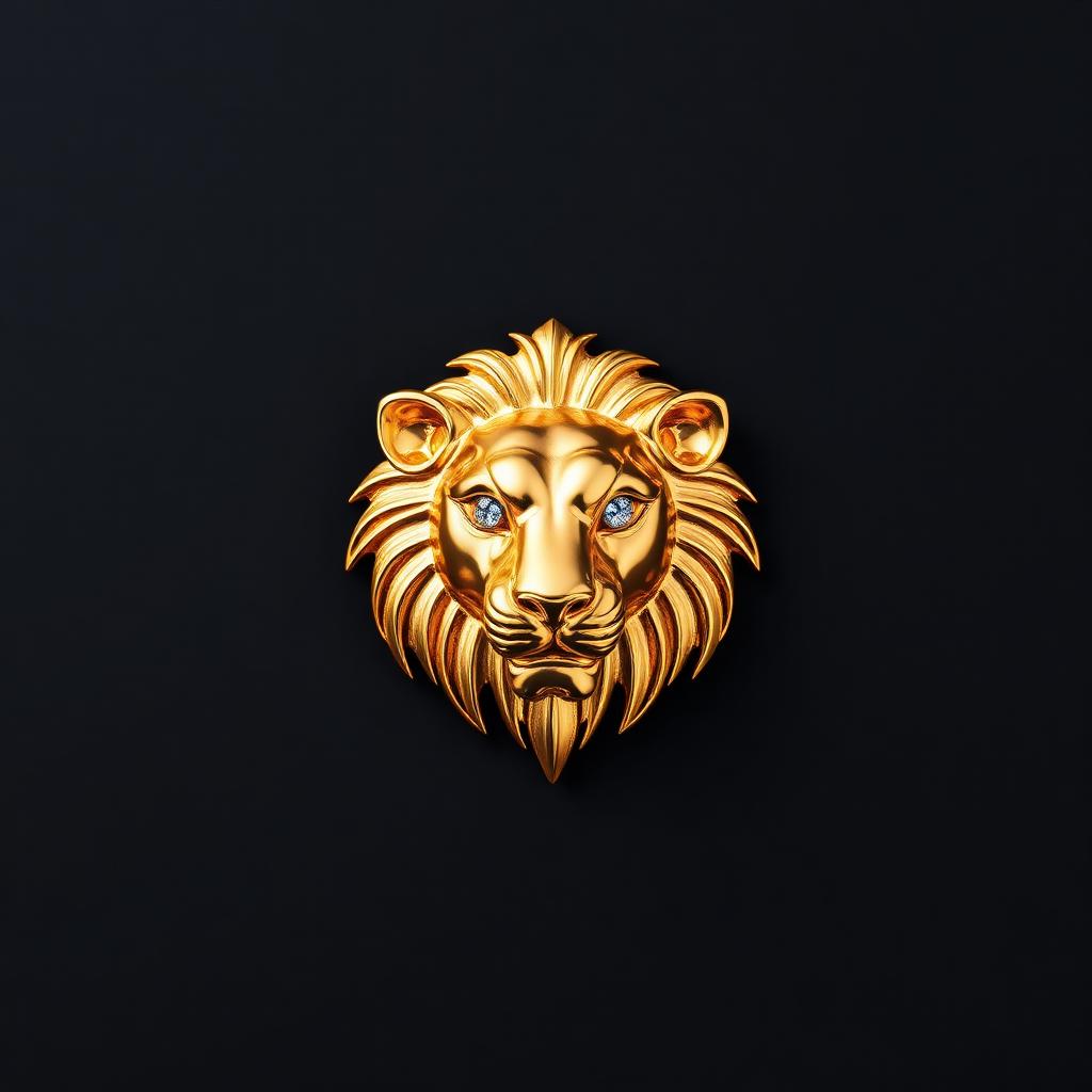 Broche Tête de Lion