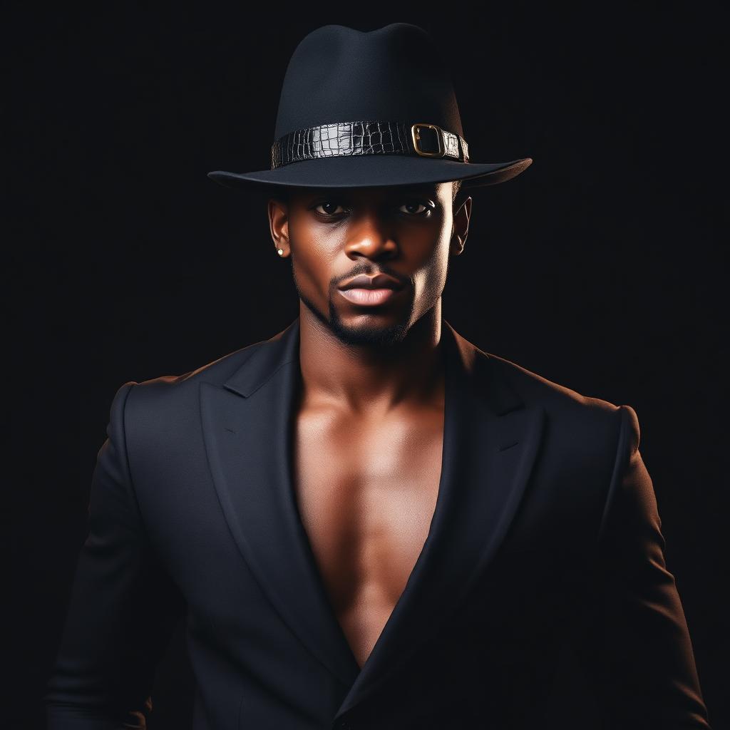 Fedora Bandeau Crocodile